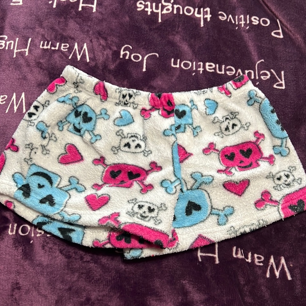 Cozy soft night shorts